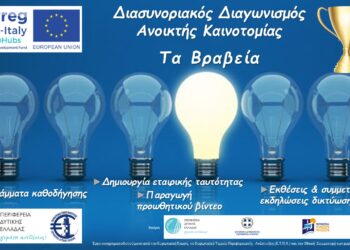ΠΕΡΙΦΕΡΕΙΑ ΔΥΤΙΚΗΣ ΕΛΛΑΔΑΣ: Τα βραβεία του διαγωνισμού ανοικτής καινοτομίας για τον δημιουργικό  κλάδο από το ευρωπαϊκό έργο InterregCreative@Hubs