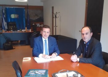ΠΕΡΙΦΕΡΕΙΑ ΔΥΤΙΚΗΣ ΕΛΛΑΔΑΣ: Συνάντηση του Αντιπεριφερειάρχη, Λάμπρου Δημητρογιάννη με τον ΓΓ Δασών, Κωνσταντίνο Αραβώσση