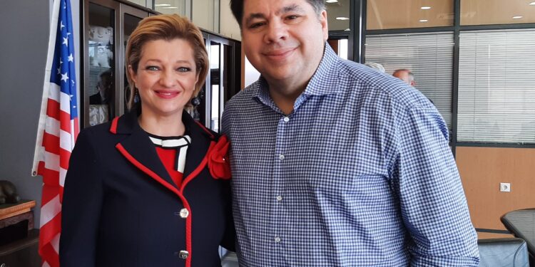 ΔΙΟΝΥΣΙΑ ΑΥΓΕΡΙΝΟΠΟΥΛΟΥ: Δήλωση για την επίσκεψη του Αμερικανού Πρέσβη κ. Τζορτζ Τσούνης, στην Αρχαία Ολυμπία