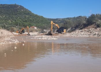 Μεγάλη ικανοποίηση για την αποτελεσματική λειτουργία των αντιπλημμυρικών έργων (φωτος)