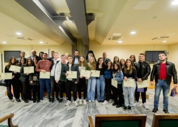 ΔΗΜΟΣ ΑΡΧΑΙΑΣ ΟΛΥΜΠΙΑΣ: Βραβεύτηκαν οι επιτυχόντες στην Τριτοβάθμια Εκπαίδευση