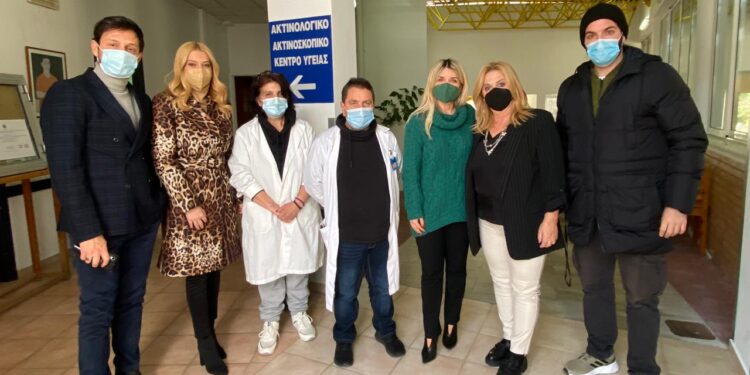 Το κλιμάκιο της Γραμματείας Ποιότητας Ζωής και Εθελοντισμού της ΝΔ στην Ηλεία