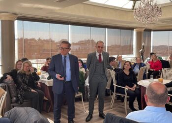 Στην κοπή της πίτας του Συλλόγου Ζαχαραίων Ολυμπίας ο Δήμαρχος Ζαχάρως Κώστας Αλεξανδρόπουλος