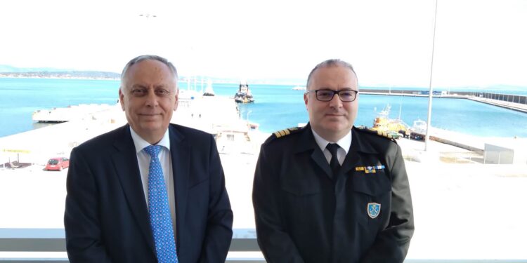 ΝΙΚΟΣ ΚΑΛΑΚΟΣ: Επίσκεψη στο Λιμεναρχείο Κατακόλου