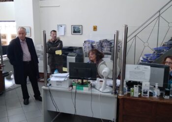 ΝΙΚΟΣ ΚΑΛΑΚΟΣ: Επίσκεψη στο Υποθηκοφυλακείο Πύργου