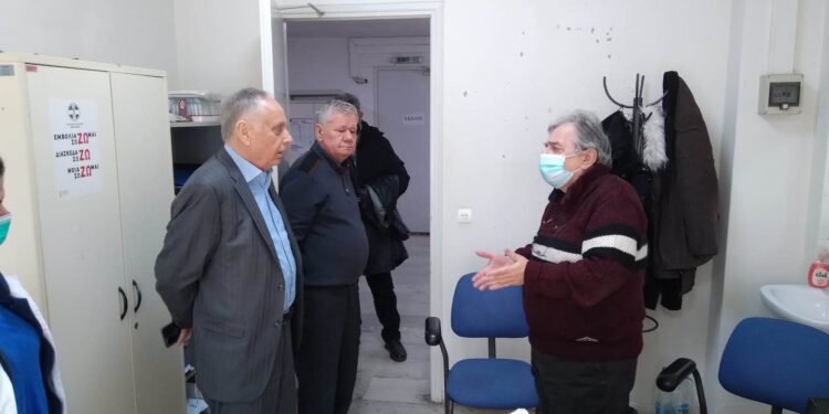 Το Κέντρο Υγείας Πύργου επισκέφθηκε ο Νίκος Καλάκος