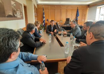 Το ενεργειακό πρόβλημα των Ο.Ε.Β της Ηλείας στην ατζέντα της συνάντησης Β. Γιαννόπουλου και Αλ. Σδούκου