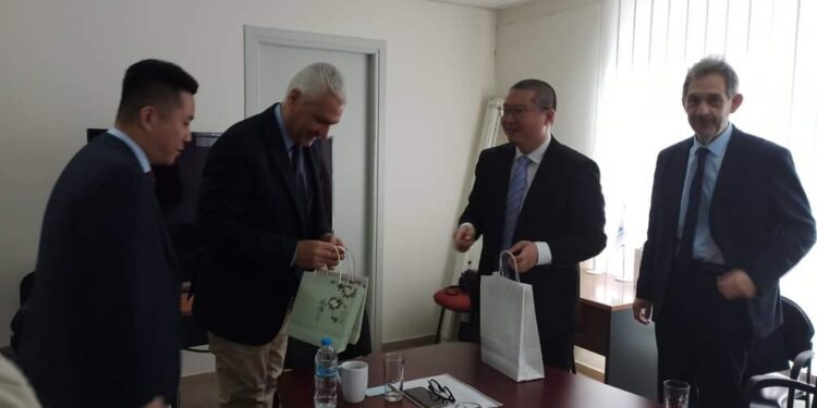 Διμερής συνάντηση εργασίας στην Περιφέρεια Δυτικής Ελλάδας με εκπροσώπους της Περιφέρειας Fujian (Κίνα)