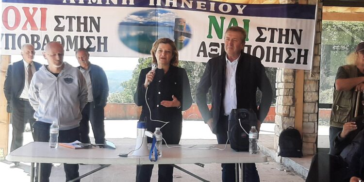 ΔΙΟΝΥΣΙΑ ΑΥΓΕΡΙΝΟΠΟΥΛΟΥ: “Έργο εθνικής σημασίας η αξιοποίηση του Φράγματος και της Λίμνης Καραμανλή”
