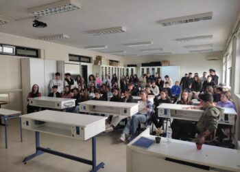Εκδήλωση ενημέρωσης για την εθελοντική αιμοδοσία στο 1ο Γ.Ε.Λ. Πύργου