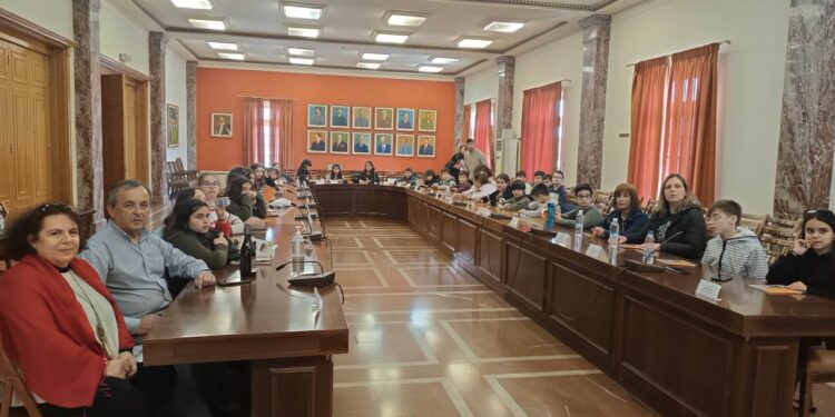 Με το Erasmus + μαθητές και εκπαιδευτικοί από την Πορτογαλία στο Λάτσειο Δημοτικό Μέγαρο