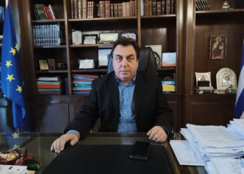 Συγχαρητήρια και ευχές του δημάρχου Πύργου Παν. Αντωνακόπουλου στο νέο Πρωτοσύγκελο της Ι. Μ. Ηλείας Αρχιμανδρίτη Φιλάρετο Σπανόπουλο