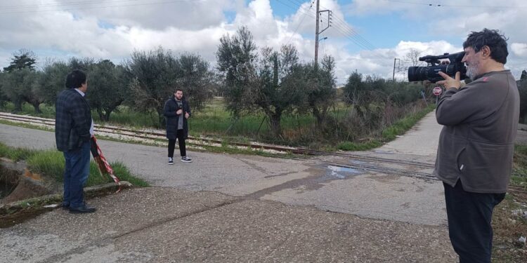 ΔΗΜΟΣ ΠΥΡΓΟΥ: Νέα παρέμβαση του Δημάρχου για τις αφύλακτες διαβάσεις της σιδηροδρομικής γραμμής Κατάκολο-Πύργος-Αρχαία Ολυμπία