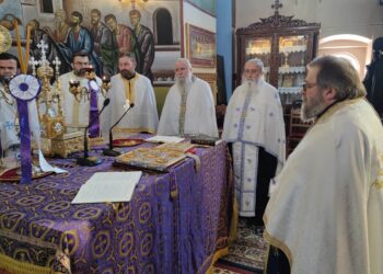 Ε’ Κατανυκτικός Εσπερινός στον Άγιο Σπυρίδωνα Πύργου (φωτος)