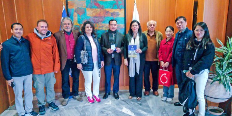 Επίσκεψη του Προέδρου της Γ.Σ.Ε. του Βιετνάμ στην Αρχαία Ολυμπία