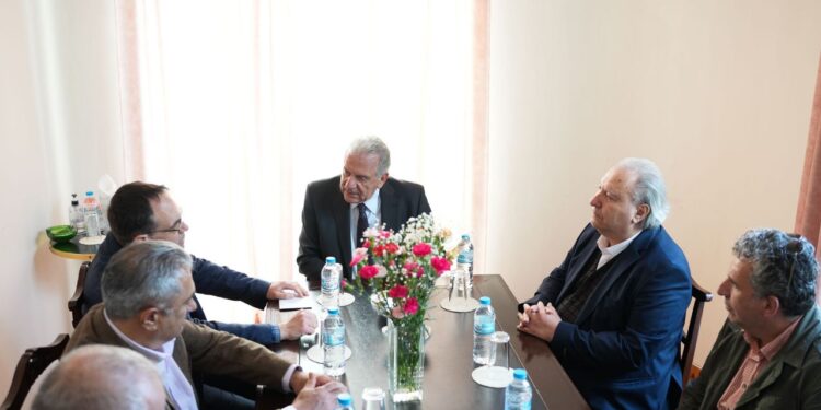 ΔΗΜΗΤΡΗΣ ΑΒΡΑΜΟΠΟΥΛΟΣ: Συνάντηση με το προεδρείο του Ιατρικού Συλλόγου Ηλείας