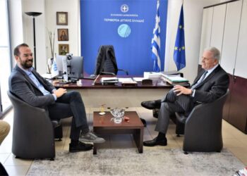 Με τον Περιφερειάρχη συναντήθηκε ο Δημήτρης Αβραμόπουλος