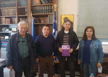 Κλιμάκιο του ΣΥΡΙΖΑ – Π.Σ. επισκέφτηκε τον Δήμαρχο Πύργου Παναγιώτη Αντωνακόπουλο