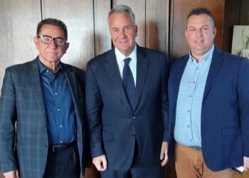 ΔΗΜΟΣ ΖΑΧΑΡΩΣ: Συνάντηση Δημάρχου Κ. Αλεξανδρόπουλου με τον Υπουργό Εσωτερικών Μάκη Βορίδη