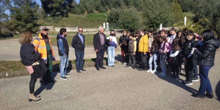 Επίσκεψη μαθητών στο Βιολογικό Καθαρισμό Αρχαίας Ολυμπίας