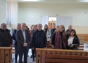 ΝΙΚΟΣ ΚΑΛΑΚΟΣ: Επίσκεψη στο Πρωτοδικείο Αμαλιάδας