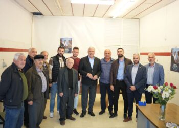 ΔΗΜΗΤΡΗΣ ΑΒΡΑΜΟΠΟΥΛΟΣ: Περιοδεία στη Κρέστενα (φωτος)