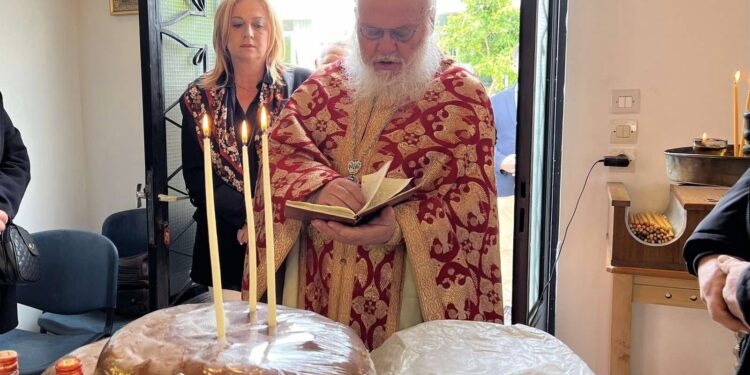 Πανηγυρική Θεία Λειτουργία στη Νοσηλευτική Μονάδα Κρεστένων