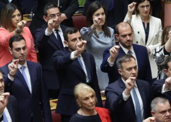 ΑΝΔΡΕΑΣ ΝΙΚΟΛΑΚΟΠΟΥΛΟΣ με αφορμή την ορκωμοσία της Βουλής των Ελλήνων: “Στις 25 Ιουνίου ζητάμε εντολή για  ισχυρή αυτοδύναμη κυβέρνηση της Ν.Δ”