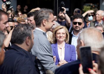 ΔΙΟΝΥΣΙΑ ΑΥΓΕΡΙΝΟΠΟΥΛΟΥ: “«Όλοι μαζί στηρίζουμε τη Νέα Δημοκρατία και τον Κυριάκο Μητσοτάκη για ένα καλύτερο μέλλον στην Ελλάδα και την Ηλεία”