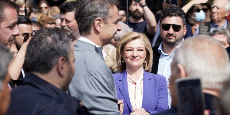 ΔΙΟΝΥΣΙΑ ΑΥΓΕΡΙΝΟΠΟΥΛΟΥ: “«Όλοι μαζί στηρίζουμε τη Νέα Δημοκρατία και τον Κυριάκο Μητσοτάκη για ένα καλύτερο μέλλον στην Ελλάδα και την Ηλεία”