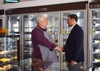 ΑΝΔΡΕΑΣ ΝΙΚΟΛΑΚΟΠΟΥΛΟΣ: “Στηρίζουμε τις μικρομεσαίες επιχειρήσεις!” (φωτος)
