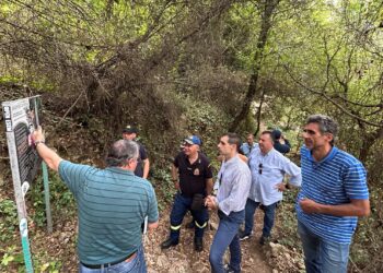 Αυτοψία και επιτόπια σύσκεψη στο Φαράγγι της Νέδας (φωτος)
