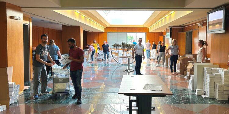 Ολοκληρώνονται οι προετοιμασίες στην Π.Ε. Ηλείας για την διεξαγωγή των Εθνικών Εκλογών της 25ης Ιουνίου 2023