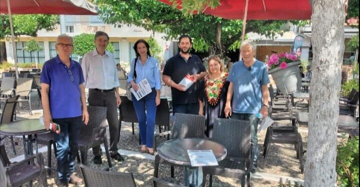 Ν.Ε. ΣΥΡΙΖΑ ΗΛΕΙΑΣ: Στην αγορά της Ζαχάρως και των Κρεστένων!