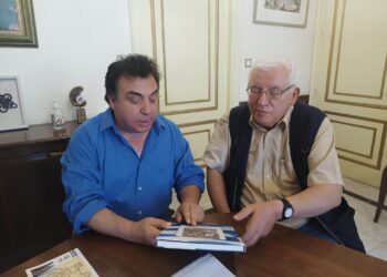 ΔΗΜΟΣ ΠΥΡΓΟΥ: Συνάντηση Δημάρχου με τον Πάνο Τριγάζη