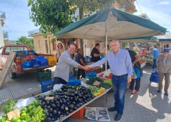 ΝΙΚΟΣ ΚΑΛΑΚΟΣ: Επίσκεψη στην Λαϊκή Αγορά!