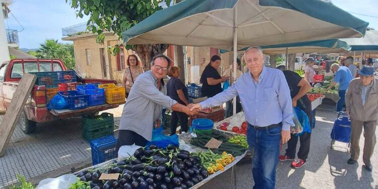 ΝΙΚΟΣ ΚΑΛΑΚΟΣ: Επίσκεψη στην Λαϊκή Αγορά!