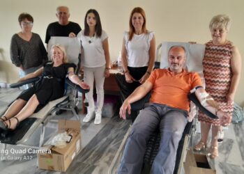 Με επιτυχία η αιμοδοσία στο Δήμο Αρχαίας Ολυμπίας