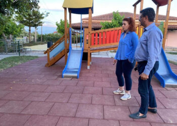 ΔΗΜΟΣ ΑΝΔΡΑΒΙΔΑΣ – ΚΥΛΛΗΝΗΣ: Έτοιμη η νέα παιδική χαρά στην Κάτω Παναγιά!