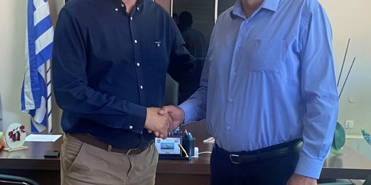 Ο Ξενοφών Ανδρέου στο πλευρό του Γιάννη Λέντζα