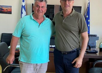 Ο Θοδωρής Καλύβας στο πλευρό του Γιάννη Λέντζα