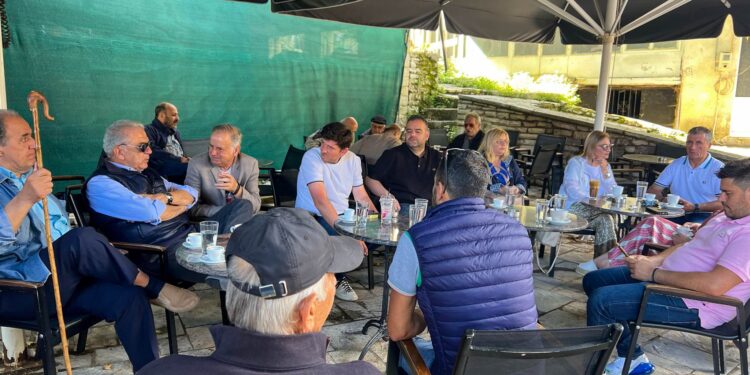 ΔΗΜΗΤΡΗΣ ΑΒΡΑΜΟΠΟΥΛΟΣ: Περιοδεία στην ορεινή Ηλεία