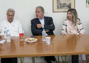 ΔΗΜΗΤΡΗΣ ΑΒΡΑΜΟΠΟΥΛΟΣ: Συναντήσεις με επιχειρηματίες και εμπόρους