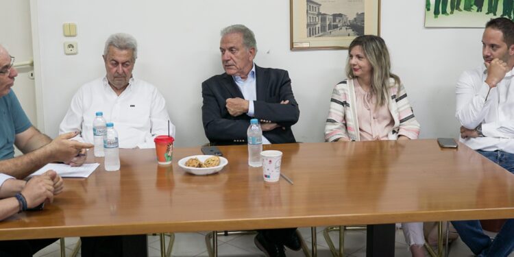 ΔΗΜΗΤΡΗΣ ΑΒΡΑΜΟΠΟΥΛΟΣ: Συναντήσεις με επιχειρηματίες και εμπόρους