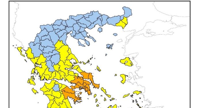 Υψηλός παραμένει ο κίνδυνος πυρκαγιάς σήμερα σε Αχαΐα, Ηλεία, Αιτωλοακαρνανία