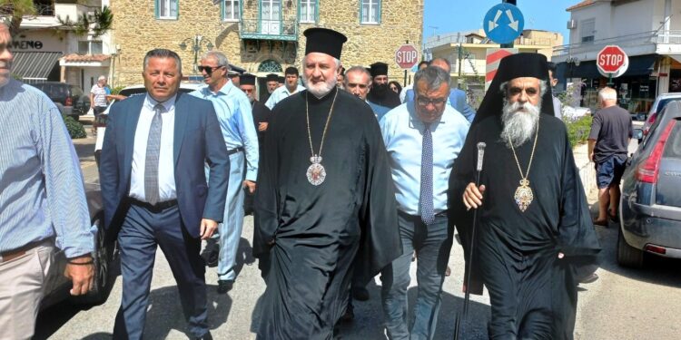 Επίτιμος Δημότης Δήμου Πηνειού ο Αρχιεπίσκοπος Αμερικής (φωτος)