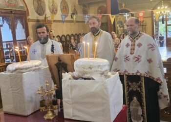 Oι Ανιδιοτελείς θεραπευτές άγιοι Κοσμάς και Δαμιανός, εορτάστηκαν στον Πύργο