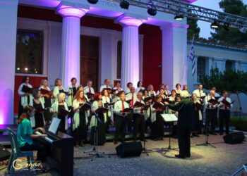 Μαγική Χορωδιακή βραδιά στην Αρχαία Ολυμπία (φωτος)