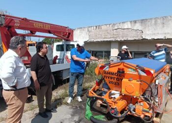 ΔΗΜΟΣ ΠΥΡΓΟΥ: Εξασφάλισε σύγχρονο μηχάνημα επουλωτικό λάκκων!