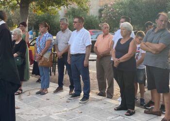 ΔΗΜΟΣ ΖΑΧΑΡΩΣ: Τελέστηκε στη Ζαχάρω το ετήσιο μνημόσυνο των Σπυρίδωνα Μανιάτη και Ιωάννας Τασσοπούλου που έπεσαν ηρωικά εν ώρα καθήκοντος